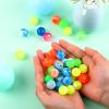 Sumind 100 Pcs Kids Small Bouncy Balls in Bulk Rubber High Bouncing Balls for Baby Toddler Birthday Party Favors Gift Game Prizes Vending Machines Fillers Outdoor Activities (0.78 inch) view 3