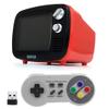 Mini Retro TV Handheld 3.5-Inch Video Game Console Watch TV Built-in Android 7.1 System WiFi Version (1 of SFC Wireless Gamepad) view 1
