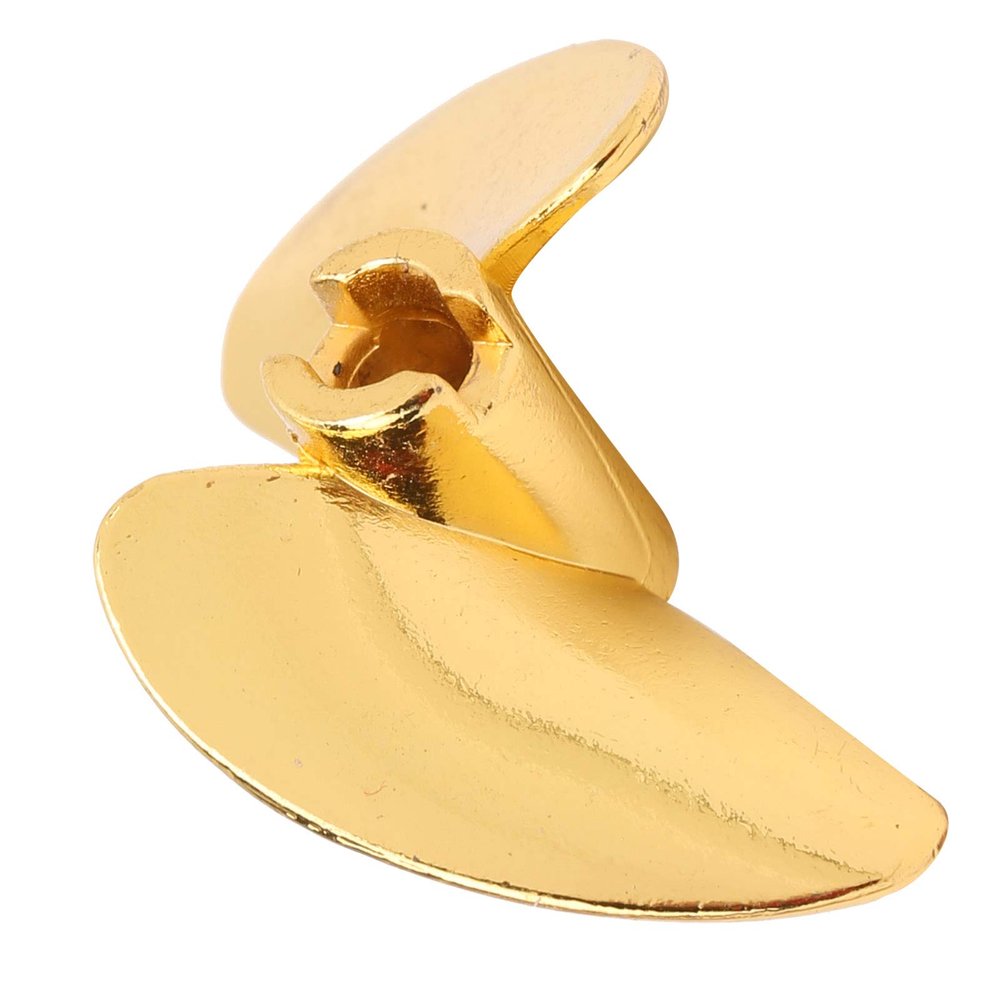 01 Propeller, RC Marine Propeller Easy to Install with 1Pc for PC Ship Player for FeiLun FT016 FT007 FT012 FT009 FT011 FT010 FT016 for UDI RC Boat(Yellow Y)