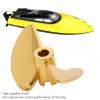 01 Propeller, RC Marine Propeller Easy to Install with 1Pc for PC Ship Player for FeiLun FT016 FT007 FT012 FT009 FT011 FT010 FT016 for UDI RC Boat(Yellow Y) view 4