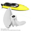 01 Propeller, RC Marine Propeller Easy to Install with 1Pc for PC Ship Player for FeiLun FT016 FT007 FT012 FT009 FT011 FT010 FT016 for UDI RC Boat(Silver S) view 4