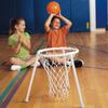 S&S Worldwide Lightweight, Portable Floor Basketball with Ball. view 1