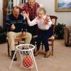 S&S Worldwide Lightweight, Portable Floor Basketball with Ball. view 2