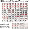 4-Legged Automatic Mahjong Table with 36mm Numbered Tiles (Green+Blue) Hard Tabletop Cover Chinese/Filipino/American Style All Fit No More Shuffling,More Rounds view 2