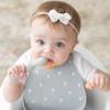 Bumkins Baby Bowl, Silicone Feeding Set with Suction for Baby and Toddler, Includes 4 Spoons and Lid, First Feeding Set, Training Essentials for Baby Led Weaning for Babies 4 Months Up, Marble view 4