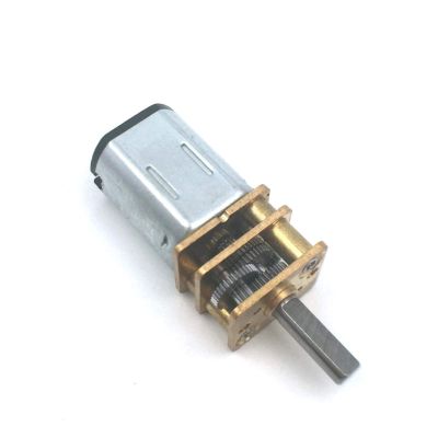 Bclla Zkenshan-DIY Motor DC 3V N20 Micro Speed Gear Motor 15/30/50/60//100/200/300500/1000RPM Reduction Gear Motor for Car Robot Gear Reducer Motor, Easy to Install