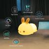 YOTOZU Cute Bunny Night Light, USB Rechargeable Kids Night Light, Warm White and 16 Colors Breathing Modes Led Animal Lights for Girls, Childrens, Toddler, Baby and Kids Christmas Gifts view 2