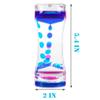 Oneshow Liquid Motion Bubbler Timer Colorful Oil Hourglass Liquid Sensory Toys Activity Fidget Toy Calm Stress Relief Desk Toys Desk Decor for Adults and Teenager Fidget Water Timers 3 Pack view 2