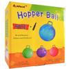 AppleRound Hippity Hoppity Hopball with Pump  Bouncy Exercise Ball with Handle for Teens & Adults, 28 Inch / 70 cm for Ages 13+, Cloud Colors (Red & Green) view 2
