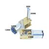Bclla Zkenshan-DIY Motor 1218-N20 3V6V12V 20MM Round Shaft Micro DC Gear Motor, Easy to Install (Speed(RPM) : 3v 30rpm) view 2