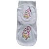 Happy Monkey Eats Custom Embroidered Bib and Burp Cloth Set view 1