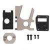 01 1/8 Motor Mounting Holder, RC Car Motor Base Mount Parts RC Car Motor Mounting Holder for 1/8 Nitro Conversion Brushless Motor for 1/8 Oil Drive Car General view 1