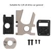 01 1/8 Motor Mounting Holder, RC Car Motor Base Mount Parts RC Car Motor Mounting Holder for 1/8 Nitro Conversion Brushless Motor for 1/8 Oil Drive Car General view 4