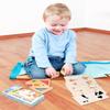 BOHS Rainbow Sensory Blocks + Translucent Tangram with Activity Cards view 3