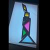 BOHS Rainbow Sensory Blocks + Translucent Tangram with Activity Cards view 4