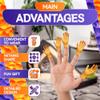 10Pcs Tiny Hands for Fingers Hands Puppets - Five Lefts & Rights Little Hands Prank Realistic Mini Hands for Gag Performance - Rubber Small Hands for Funny Party Favors Miniature Hands Tiny Things view 4