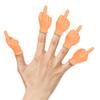 5 Pcs Middle Finger Tiny Hands for Fingers - Amusing Fake Hand Middle Finger Gifts for Hilarious Pranks, Funny Gag Gift Addition & Adult Party Favors - Fake Fingers with Realistic & Thick, Soft Rubber view 1