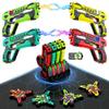 VATOS Rechargeable Laser Tag Set of 4-2.4GHz Data SYNC Display +LCDs + Charging Station Laser Tag 4 Player with Vests | Infrared Laser Guns Set Game for Kids Teen Adults Family Group Activity view 1