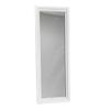 Melody Jane Dolls Houses Dollhouse White Long Dressing Mirror Miniature Wooden Bedroom Wall Accessory view 1