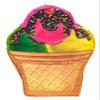 Aztec Imports, Inc. Ice Cream Cone Pinata view 1