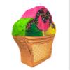 Aztec Imports, Inc. Ice Cream Cone Pinata view 2