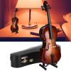 Cello, Miniature Wooden Cello Model Tiny Violin Mini Violin Clear And Distinct Exquisite for Your Children, Friends, Parents And Lover view 1