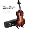 Cello, Miniature Wooden Cello Model Tiny Violin Mini Violin Clear And Distinct Exquisite for Your Children, Friends, Parents And Lover view 3