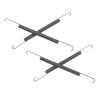 Dilwe RC Exhaust Pipe Spring, 4Pcs 100mm Remote Control Car Truck Exhaust Pipe Spring for 1/8 RC Car Parts view 1