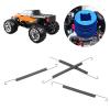 Dilwe RC Exhaust Pipe Spring, 4Pcs 100mm Remote Control Car Truck Exhaust Pipe Spring for 1/8 RC Car Parts view 2