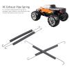 Dilwe RC Exhaust Pipe Spring, 4Pcs 100mm Remote Control Car Truck Exhaust Pipe Spring for 1/8 RC Car Parts view 3