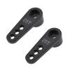 Micro Traders 2X RC 25T Steering Servo Horn Arm 28mm Long 3 Holes M3 Thread for Remote Control Car Models 12mm 16mm 18mm Titanium Colour view 1