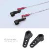 Micro Traders 2X RC 25T Steering Servo Horn Arm 28mm Long 3 Holes M3 Thread for Remote Control Car Models 12mm 16mm 18mm Titanium Colour view 2