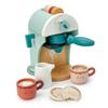 Tender Leaf Toys - Babyccino Maker - Wooden Coffee Machine Pretend Food Play Toy with Espresso Capsules and Cups - Made with Premium Materials and Craftsmanship - Age 3+ view 1