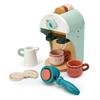 Tender Leaf Toys - Babyccino Maker - Wooden Coffee Machine Pretend Food Play Toy with Espresso Capsules and Cups - Made with Premium Materials and Craftsmanship - Age 3+ view 2