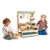 Tender Leaf Toys - General Stores - Toy Set for Kids - Beautiful Market Stall with Shelves Pretend Play Toy Set for Kids 3+ view 2