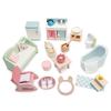 Tender Leaf Toys - Countryside Furniture Set - Fully Furnished Dollhouse Accessories - Bathroom, Living Room and Kitchen All in one, Miniature Pretend Play - Age 3+ view 1