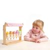 Tender Leaf Toys - Scoops and Smiles - Ice Cream Toy Shop with 5 Solid Wood Pretend Play Set for Kids, Play Food and Accessories, Encourage Role Play and Develops Social Skills - Age 3+ view 3