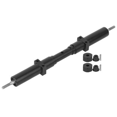 Germerse Rear Wheel Axle, 167mm Wheel Axle Non-Powered Wheel Axle, RC Upgrade Parts Non-Powered Lightweight for 1/10 RC Car RC Trailer RC Truck RC Tractor