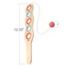 ArtCreativity Wooden Flip Paddle Game, Set of 2, Wood Paddle Toy with Red Ball on String, Outdoor Toys for Boys and Girls, Beach and Backyard Games for Kids and Adults, Great Gift Idea view 3