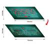 BALIKEN 36 x 72 Inches Roulette Table & Craps Table Top Casino Felt Professional Grade Mat view 2