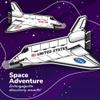 ArtCreativity Space Shuttle Gliders, Set of 24, Flying Toys for Boys & Girls, Made of Foam Material, Outdoor Toys for Children, Outer Space Party Favors for Kids, Great for Indoor & Outdoor Play view 3