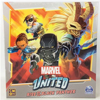 BoardGame CMON Marvel United Rise of The Black Panther Kickstarter Exclusive