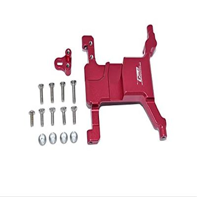 Aluminum Servo Mount For Axial 1:10 SCX10 III Jeep Wrangler AXI03007 / Jeep Gladiator AXI03006-15Pc Set Red
