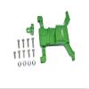Aluminum Servo Mount For Axial 1:10 SCX10 III Jeep Wrangler AXI03007 / Jeep Gladiator AXI03006-15Pc Set Green view 1