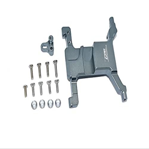 Aluminum Servo Mount For Axial 1:10 SCX10 III Jeep Wrangler AXI03007 / Jeep Gladiator AXI03006-15Pc Set Gray Silver
