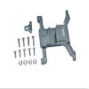 Aluminum Servo Mount For Axial 1:10 SCX10 III Jeep Wrangler AXI03007 / Jeep Gladiator AXI03006-15Pc Set Gray Silver view 1