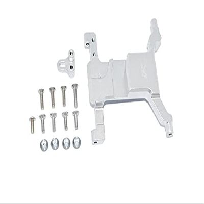 Aluminum Servo Mount For Axial 1:10 SCX10 III Jeep Wrangler AXI03007 / Jeep Gladiator AXI03006-15Pc Set Silver
