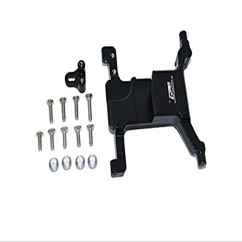 Aluminum Servo Mount For Axial 1:10 SCX10 III Jeep Wrangler AXI03007 / Jeep Gladiator AXI03006-15Pc Set Black