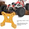 Car Tower, Shock Absorber Plate, PShock Tower Damper Aluminum Alloy Lightweight Front Rear Shock Tower for RC Car Spare Parts for Wltoys 144001 1/14(Golden Y) view 2