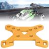 Car Tower, Shock Absorber Plate, PShock Tower Damper Aluminum Alloy Lightweight Front Rear Shock Tower for RC Car Spare Parts for Wltoys 144001 1/14(Golden Y) view 3